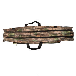 Husa camuflaj cu 2 compartimente si 1 buzunar, 85 cm
