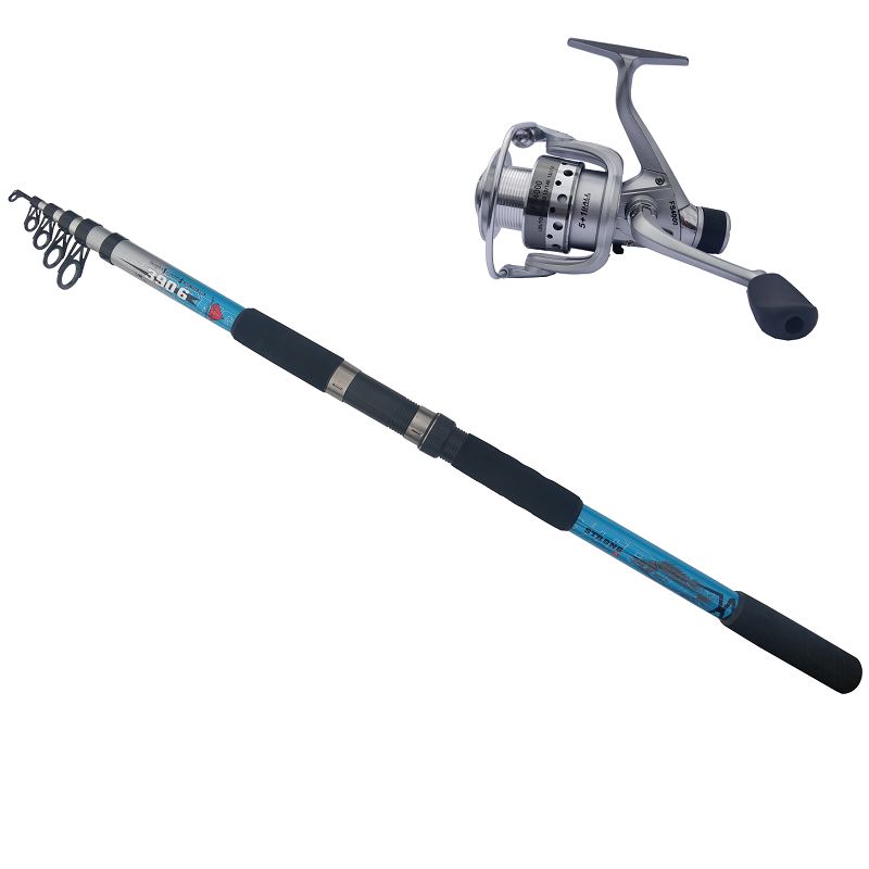 Set lanseta Atafu 3.9 m si mulineta FS 4000