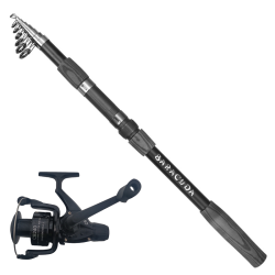 Set lanseta Baracuda BB 2.4 m si mulineta CB 240